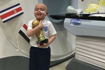 Young England Fan Rewarded With His Own World Cup