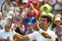 Novak Djokovic Andre Agassi Wimbledon