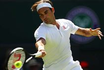 Wimbledon Roger Federer Dusan Lajovic