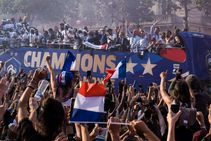 World Cup 2018 France Didier Deschamps Heroes Welcome Paris