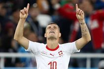 World Cup 2018 Switzerland Xherdan Shaqiri Granit Xhaka Sweden