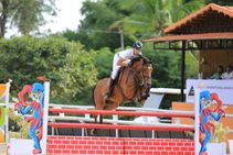 Equestrian Premier League Jibran Khan Triumphs Highest Category Show Jumping