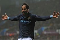 Former Manchester City Defender Joleon Lescott Makes Etihad Return