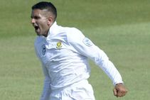 South Africa Magnificent Maharaj Takes Eight Wickets Stymie Sri Lanka