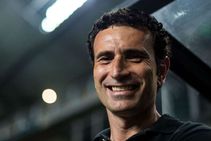 Spain Sporting Director Jose Molina Fernando Hierro Rfef