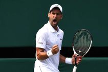 Wimbledon 2018 Determined Djokovic Back The Last Four Roger Federer Kei Nishikori