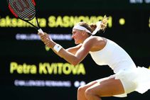 Kvitova Fails Join Halep Muguruza Second Round As Sharapova Stunned