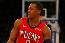 Nba Los Angeles Lakers Guard Rajon Rondo Not Caught Up Starting Excited Help Lonzo Ball Lebron James Lance Stephenson Javale Mcgee