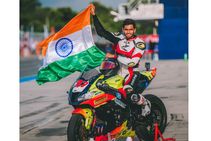 In League His Own Sandesh Prasannakumar Indian Superbike Champion