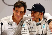 Toto Wolff Lewis Hamilton Mercedes F1 Five Years