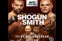 Ufc Fight Night 134 Shogun Vs Smith Fight Card Tv Schedule