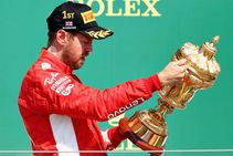 British Grand Prix Vettel Raikkonen Insist Clashes With Mercedes Were Accidental