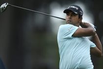 Lahiri Sharma Play The Morning Session At Wgc Woods Is The Field