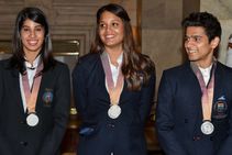 Asian Games 2018 Squash Players Assure India Three Medals Reaching Semifinals