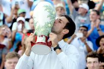 Novak Djokovic Golden Masters Cincinnati Federer