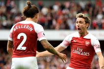 Arsenal 3 West Ham 1 Emery S Men Battle Back Maiden Triumph