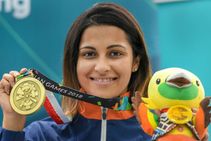 Asian Games 2018 Heena Wins 10m Air Pistol Bronze Manu Bha