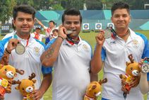 Asian Games 2018 Indian Men S Compound Archery Team Miss Go