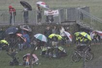 British Grand Prix Cancelled Rain Silverstone