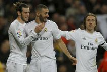 La Liga Bale Benzema The Goals As Real Madrid Survive Scare