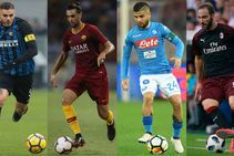 Serie A Juventus Napoli Ac Milan Inter Roma Lazio