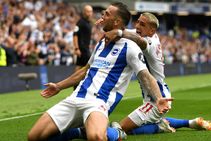 Brighton And Hove Albion 3 Manchester United 2 Match Report Glenn Murray Lifts Seagulls Jose Mourinho