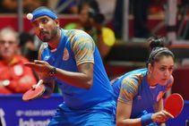 Asian Games 2018 Sharath Kamal Manika Batra Clinch Bronze Mixed Doubles Table Tennis