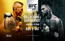 Ufc 227 Dillashaw Vs Garbrandt 2 Fight Card Preview Tv Schedule