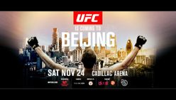 Ufc Returns China With First Ever Event Beijing On November 