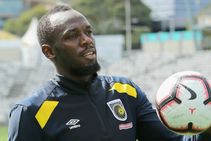 Usain Bolt Admits Nerves Central Coast Mariners Debut