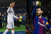 Lionel Messi Cristiano Ronaldo Fifa Fifpro World Xi 