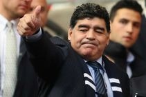 Diego Maradona Coach Mexico Dorados
