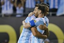 Lionel Messi Argentina Tottenham Erik Lamela