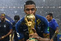 Mbappe Shows Off Signed Pele Shirt