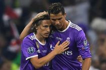 Luka Modric Cristiano Ronaldo Uefa Player Of The Year