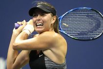 Us Open Women Day 8 Suarez Navarro Shocks Sharapova Keys Osaka Tsurenko