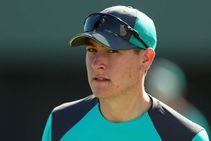 Matt Renshaw Hit On Helmet Australia Pakistan A