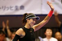 Garbine Muguruza Belinda Bencic Test Tokyo Open