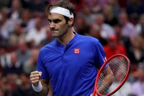 Laver Cup Federer Shines As Europe Hold Narrow Lead