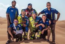 Sherco Tvs Factory Rally Team S Michael Metge Wins Panafrica Rally