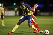 Bolt Takes Break From Australia Football Training