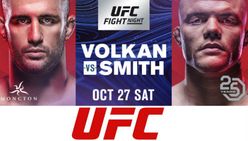 Ufc Fight Night Volkan Vs Smith Set Promotion Moncton Debut