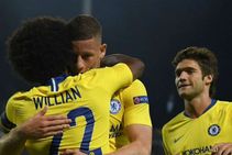 Europa League Willian Strikes As Morata Misfires Chelsea Win
