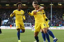Premier League Report Burnley Chelsea Alvaro Morata Ross Barkley Willian