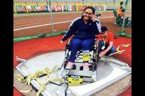 Asian Para Games Ekta Bhyan Wins Club Throw Gold India Jakarta