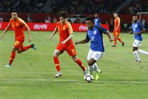 Ind Vs Chi Gritty India Defy Odds Draw China