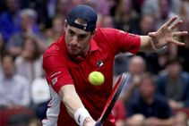 John Isner Vienna Open Saves Two Match Points Roger Federer Swiss Indoors Basel Grinds