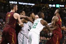 Marcus Smart Jr Smith Celtics Cavaliers Preseason Fight Fine Nba