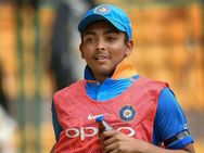 I Don T Pre Meditate Before An Innings Prithvi Shaw