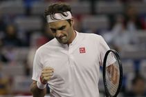 Roger Federer Jan Lennard Struff Swiss Indoors Basel